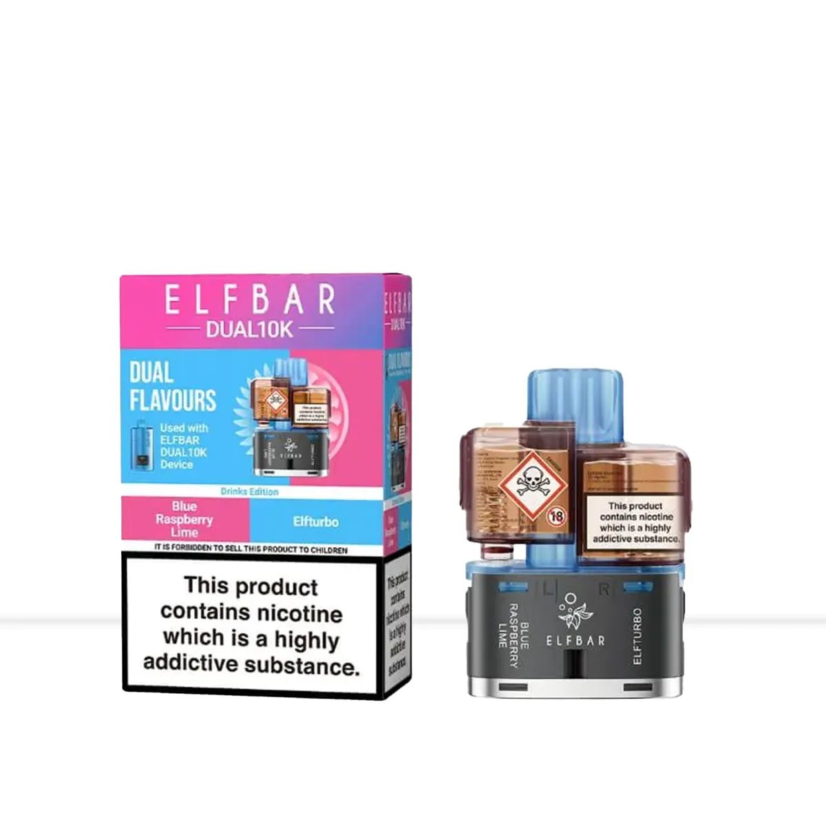 Elf Bar Dual 10K Drinks Edition Prefilled Pods - Elf Bar Dual 10K Drinks Edition Prefilled Pods