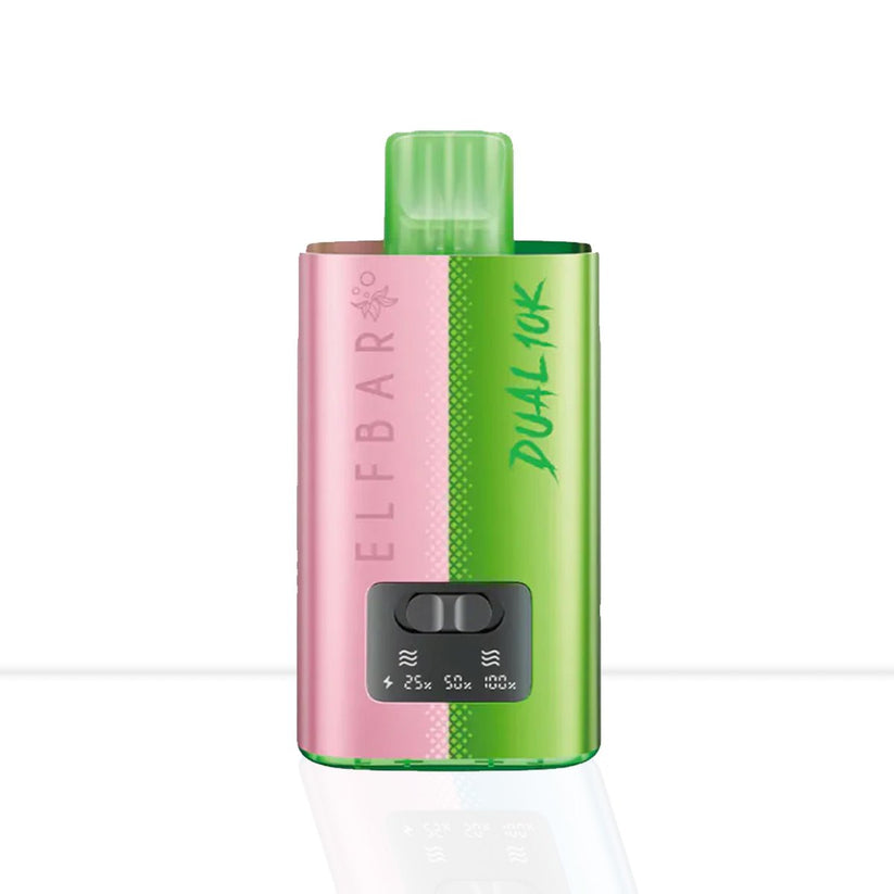 Elf Bar Dual 10K Pod Kit | 10,000 Puff Vape Device UK - Watermelon Edition-Grape Edition-Fizzy Edition-Strawberry Edition-Exotic Edition