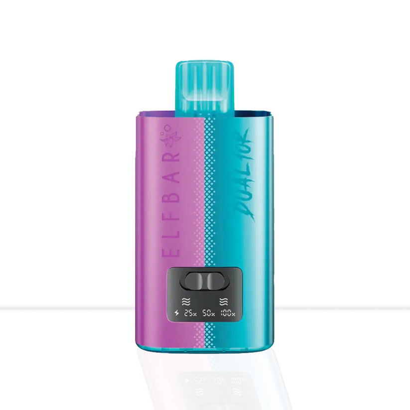 Elf Bar Dual 10K Pod Kit | 10,000 Puff Vape Device UK - Watermelon Edition-Grape Edition-Fizzy Edition-Strawberry Edition-Exotic Edition