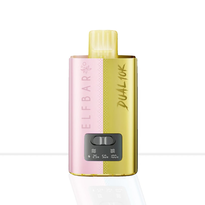 Elf Bar Dual 10K Pod Kit | 10,000 Puff Vape Device UK - Watermelon Edition-Grape Edition-Fizzy Edition-Strawberry Edition-Exotic Edition