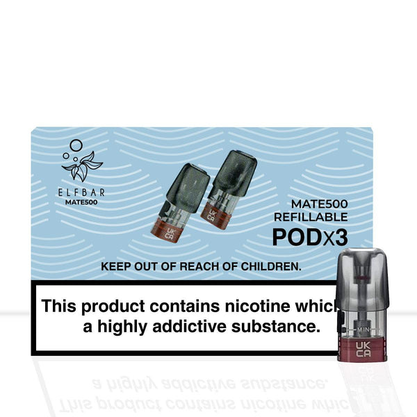Buy Elf Bar Mate 500 Refillable Vape Pods