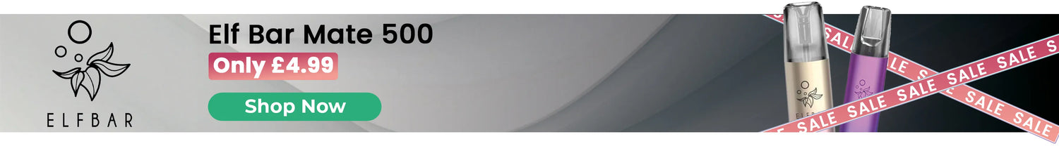 Elf Bar Mate 500 Kit Promotional banner