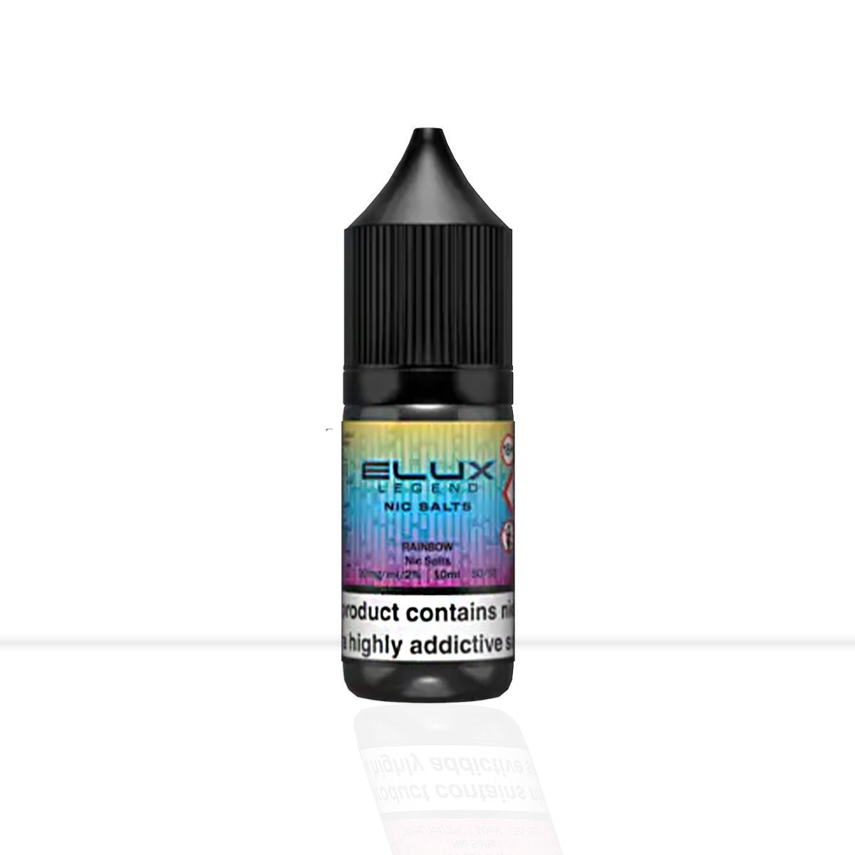Rainbow Nic Salt E-Liquid Elux Legend