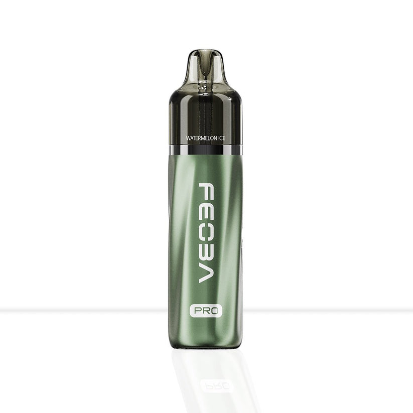 Feoba Pro Pod Vape Kit | 6000 Puff Prefilled Pod Device - Watermelon Ice-Fizzy Cherry-Juicy Peach-Strawberry Watermelon-Gummy Bear