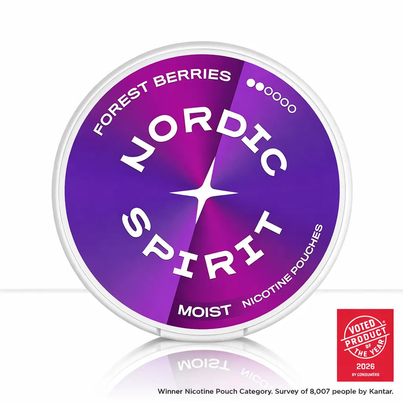 Forrest Berries Nordic Spirit Nicotine Pouches | 6-12mg - Regular 6mg-Strong 9mg