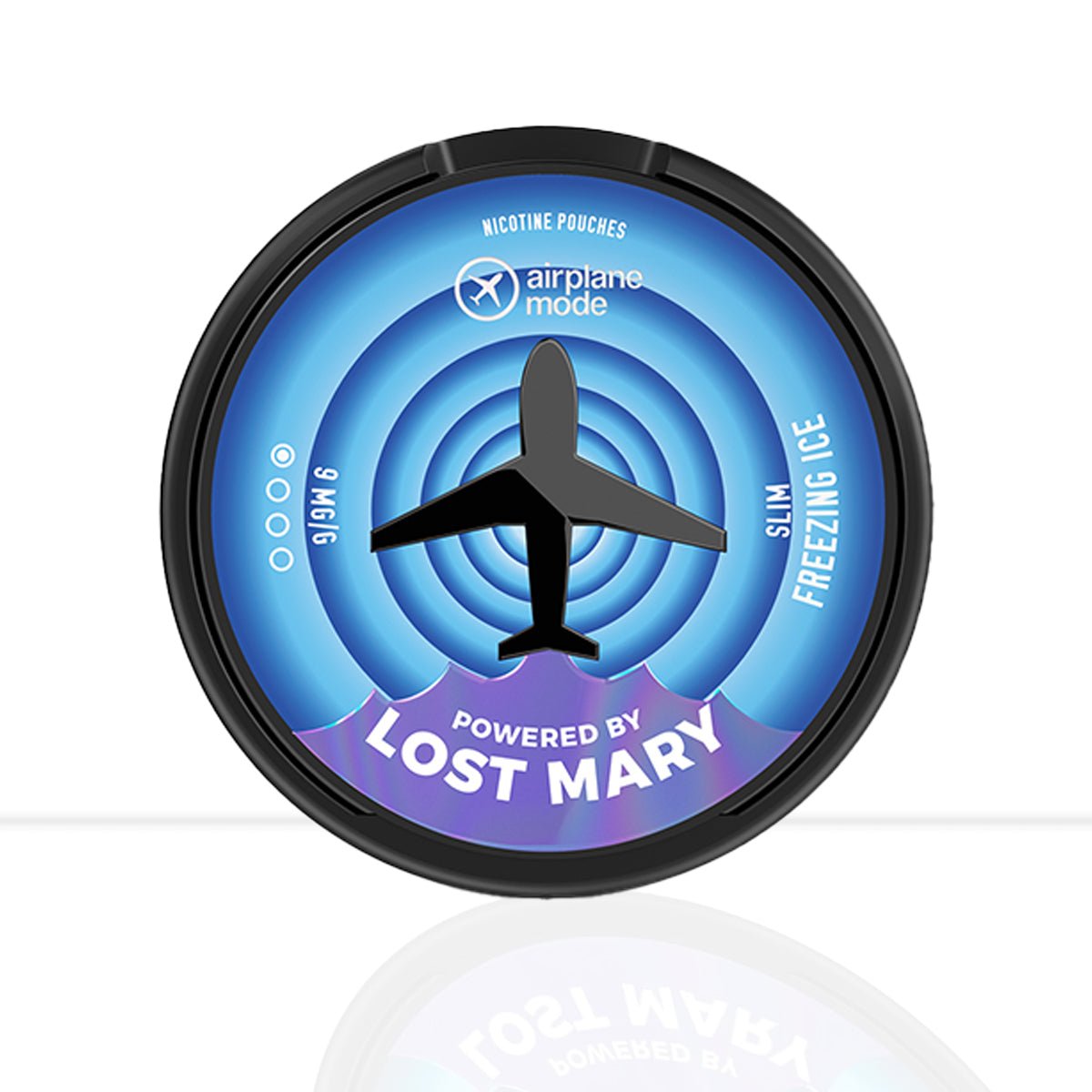 Freezing Ice Lost Mary Airplane Mode Nicotine Pouches - Freezing Ice Lost Mary Airplane Mode Nicotine Pouches