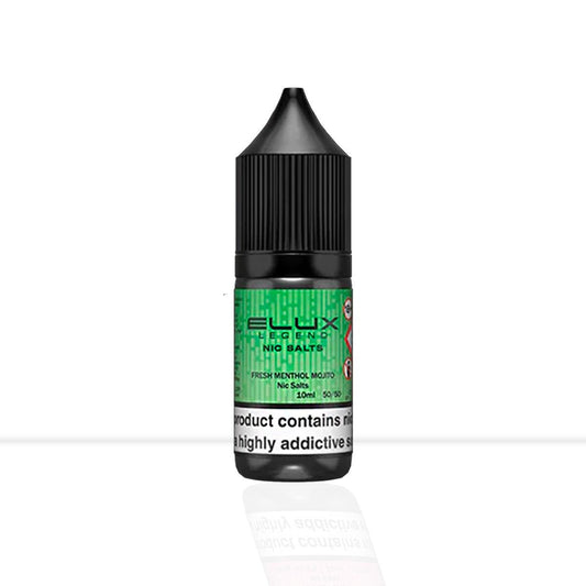 Buy Fresh Menthol Mojito Nic Salt E-Liquid Elux Legend | Free Shipping - 10ml | 10mg-10ml | 20mg