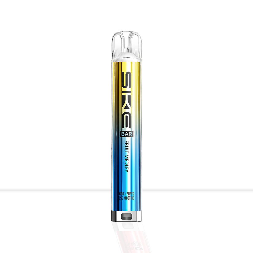 SKE Crystal Bar Prefilled Pod Kit | TPD Compliant | Free Shipping - Strawberry Raspberry-Blueberry Cherry Cranberry-Strawberry Burst-Fizzy Cherry-Sour Pineapple Ice