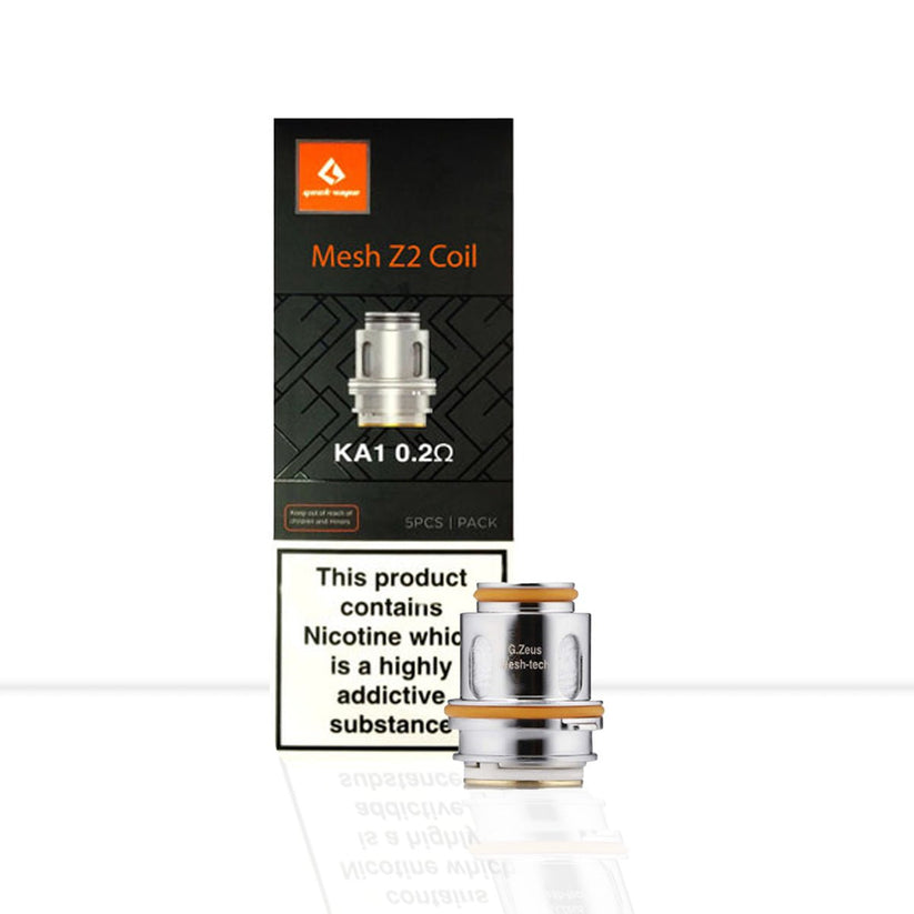 Geekvape Mesh Z2 & Z4 Coils | Customizable Vaping Experience - Z 0.2 Ohms-Z 0.4 Ohms-Z 0.2 XM (Boost)-Z 0.4 XM (Boost)