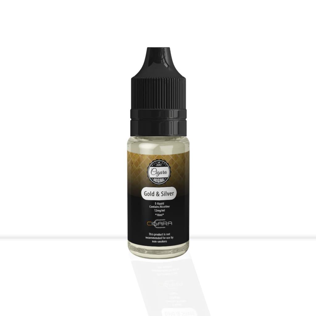 Gold & Silver 70/30 E-Liquid Cigara Original - Gold & Silver 70/30 E-Liquid Cigara Original - E Liquid