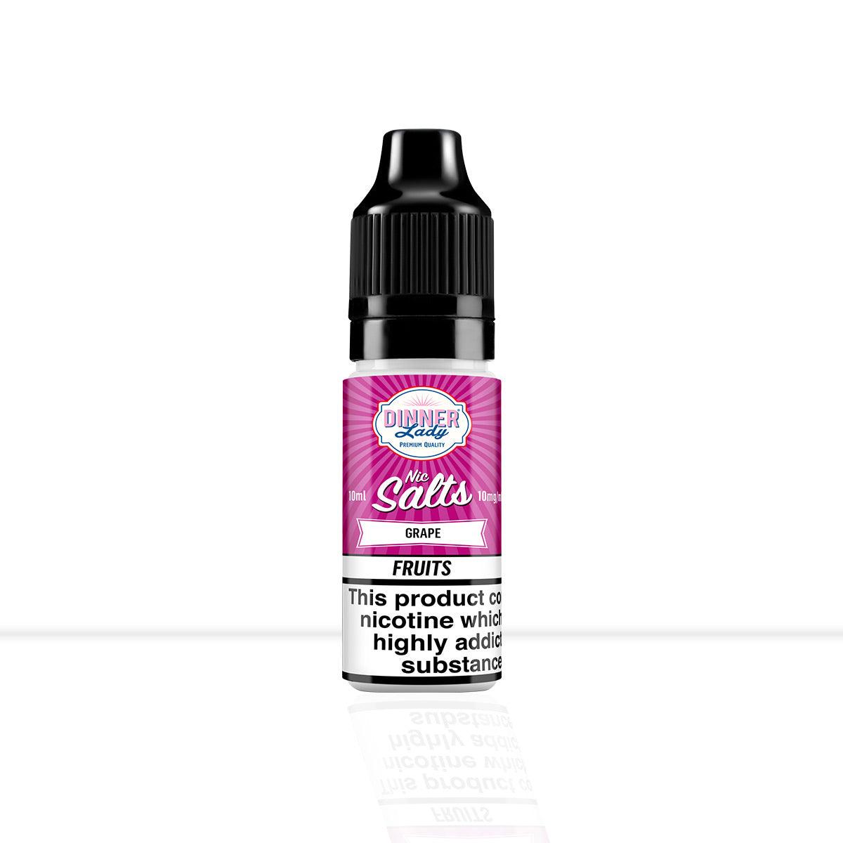 Grape Nic Salt E-Liquid Dinner Lady - Grape Nic Salt E-Liquid Dinner Lady - E Liquid