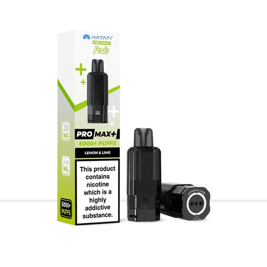 Hayati Pro Max+ Lemon Lime Pods | Zesty Citrus Combo
