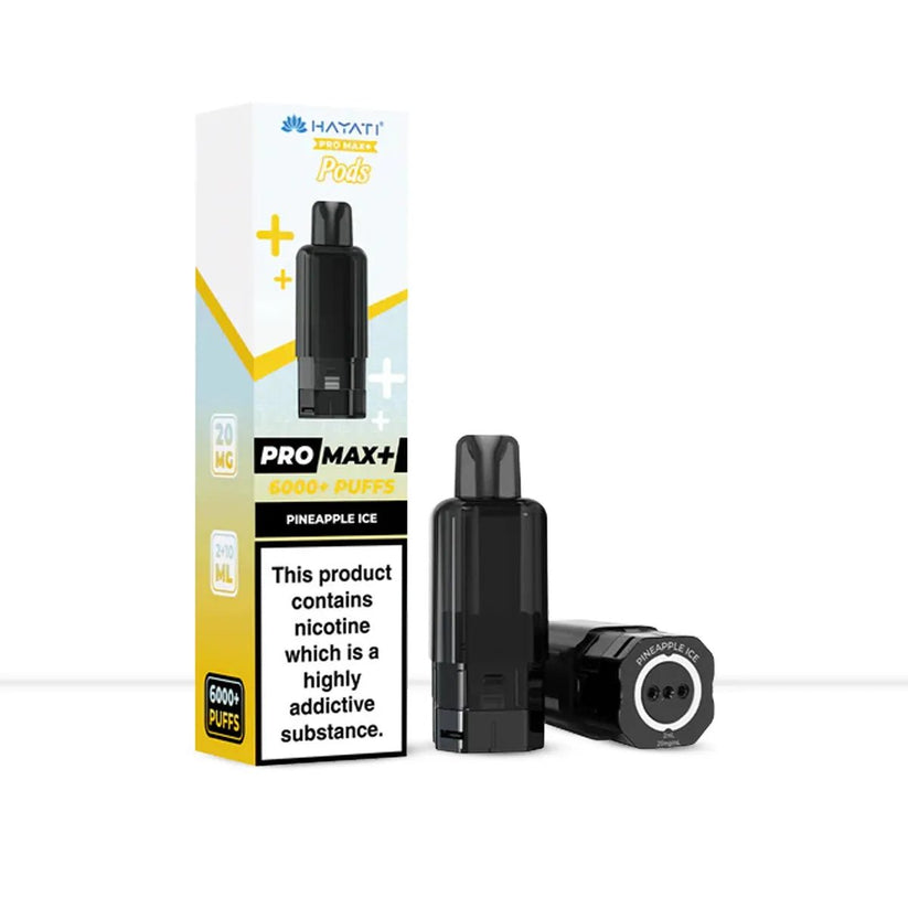 Hayati Pro Max+ Pineapple Ice Pods | Tropical Icy Vape - Default Title
