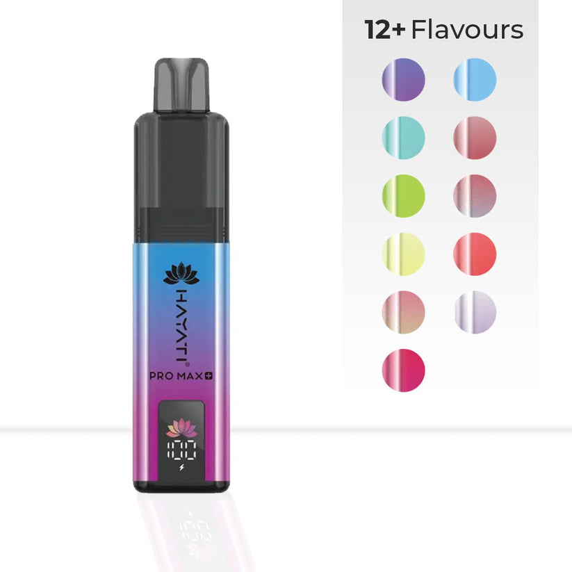 Hayati Pro Max + Pod Vape Kit | Refillable 6000 Puff Vape | TPD Hayati Pro Max + Pod Vape Kit | Refillable 6000 Puff Vape | TPD