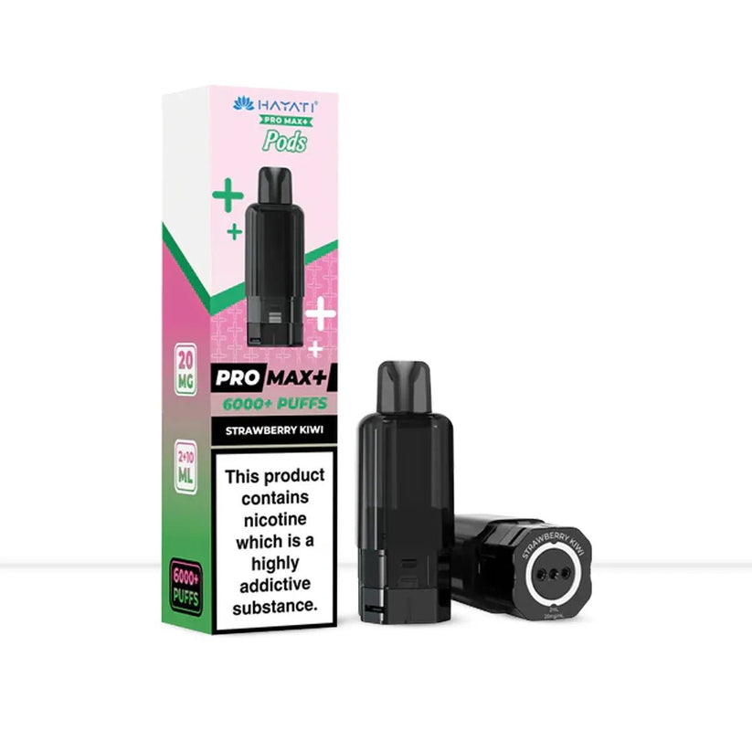 Hayati Pro Max+ Strawberry Kiwi Pods | Fruity Tropical Duo - Default Title