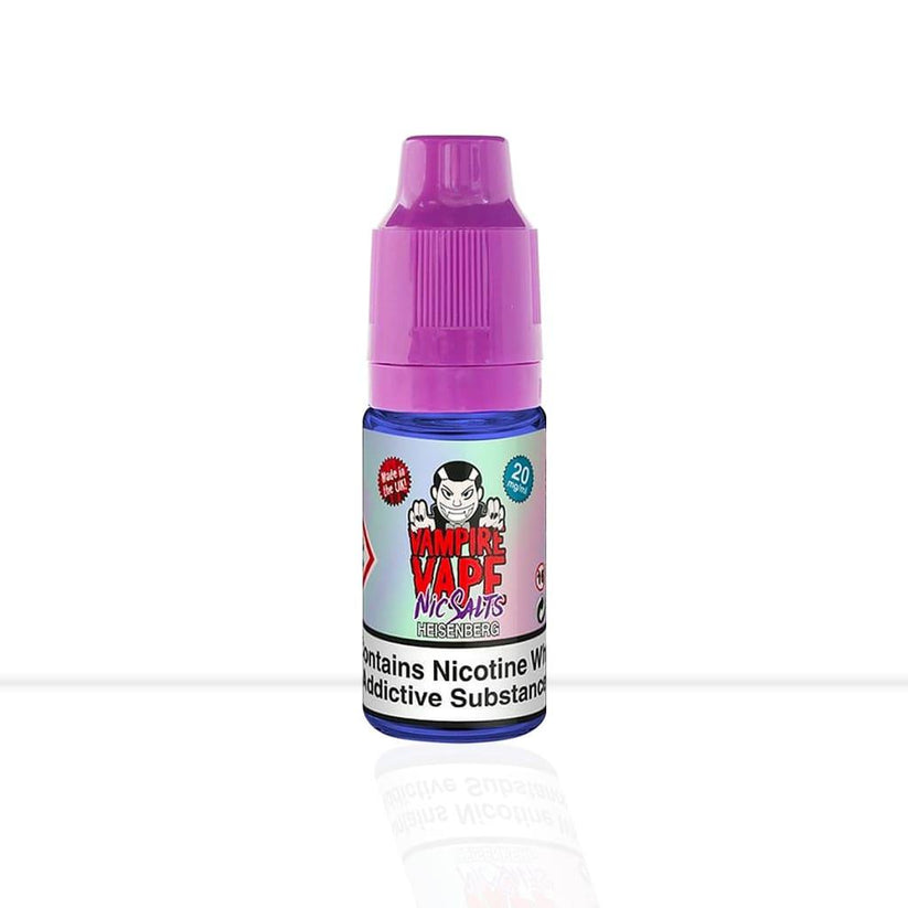 Buy Heisenberg Nic Salt E-Liquid Vampire Vape | Free Shipping - 20mg | 10ml