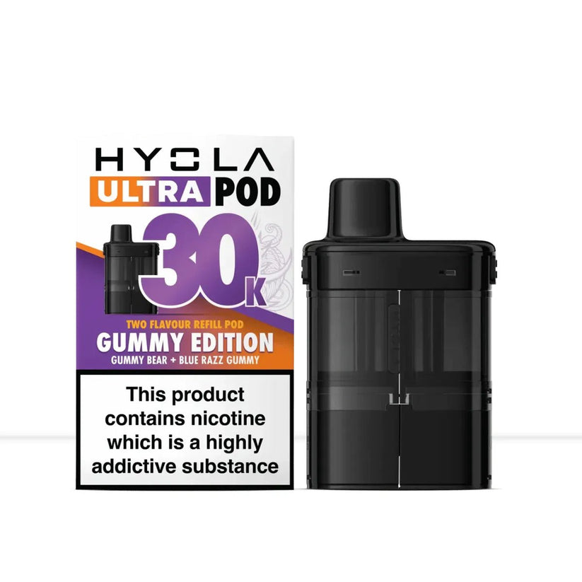 Hyola Ultra 30K Gummy Pods | Candy Fruit, Ultra 30K Compatible - Default Title