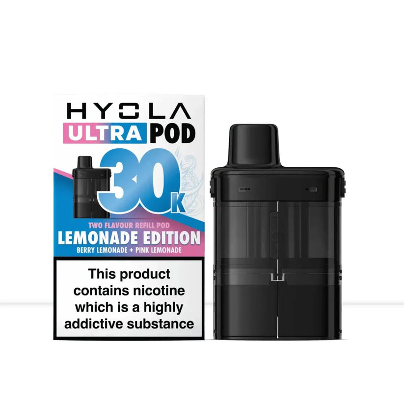 Hyola Ultra 30K Lemonade Pods | Sparkling Citrus, Ultra 30K Compatible - Default Title