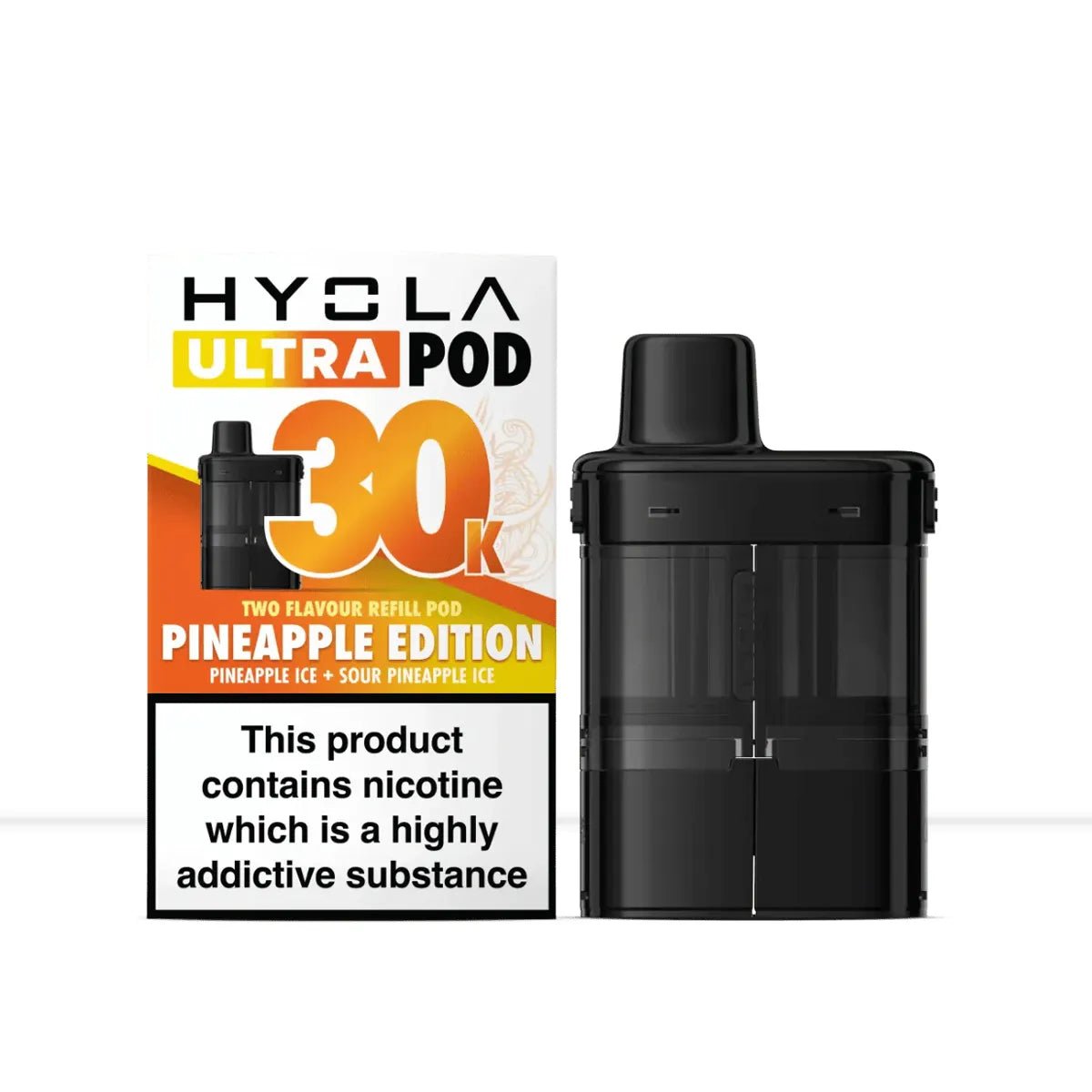 Hyola Ultra 30K Pineapple Edition Prefilled Vape Pods - Hyola Ultra 30K Pineapple Edition Prefilled Vape Pods