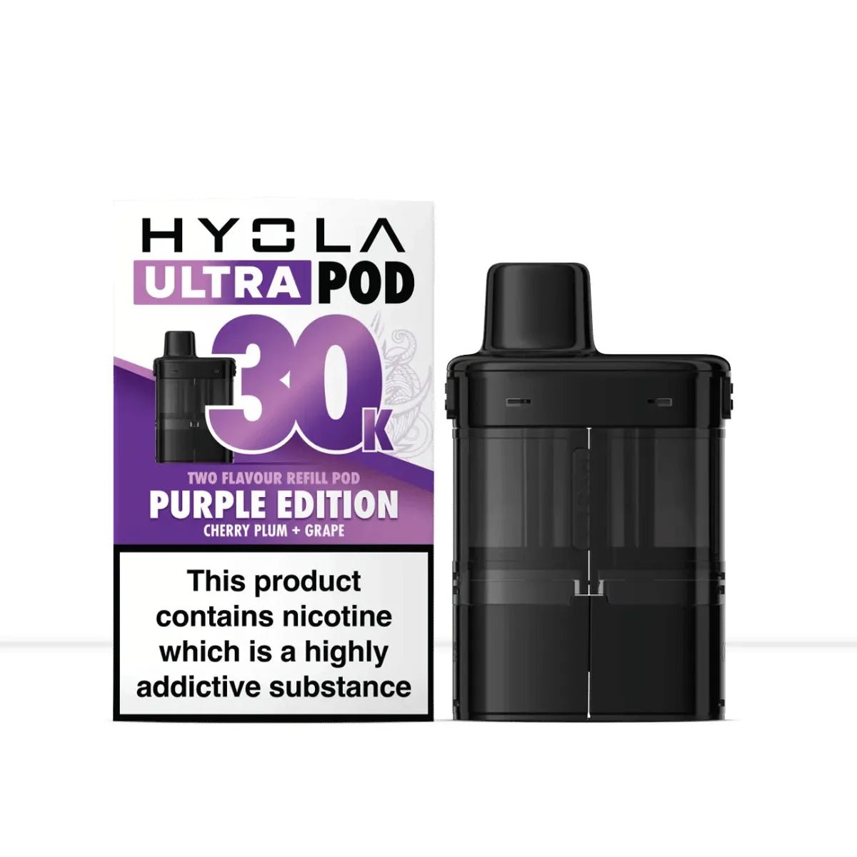 Hyola Ultra 30K Purple Edition Prefilled Vape Pods - Hyola Ultra 30K Purple Edition Prefilled Vape Pods