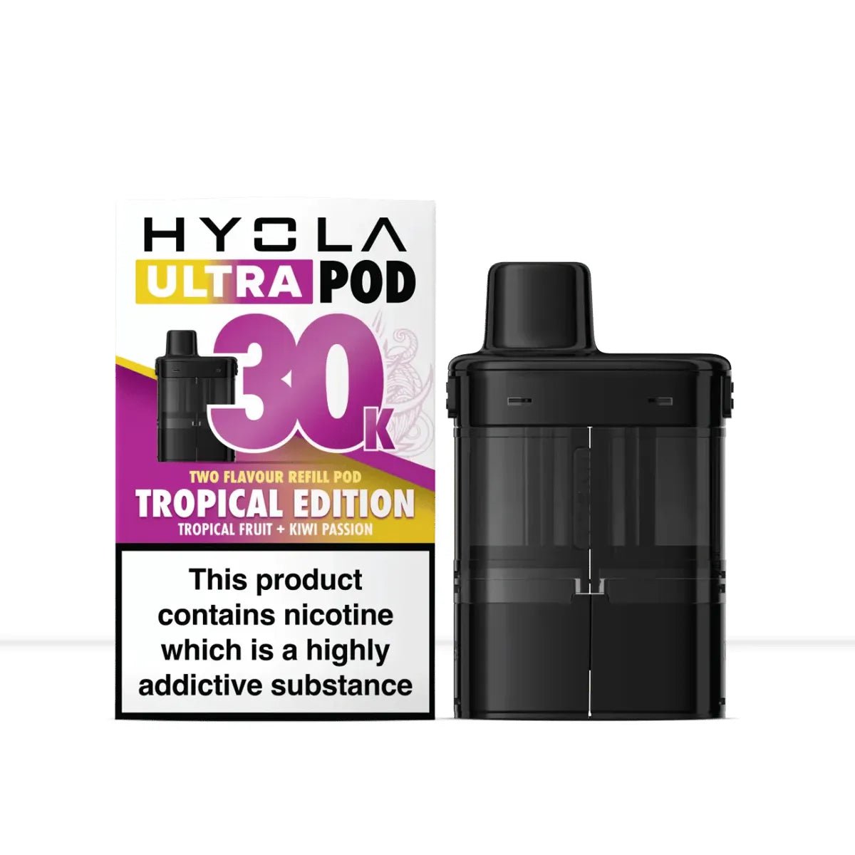 Hyola Ultra 30K Tropical Edition Prefilled Vape Pods - Hyola Ultra 30K Tropical Edition Prefilled Vape Pods