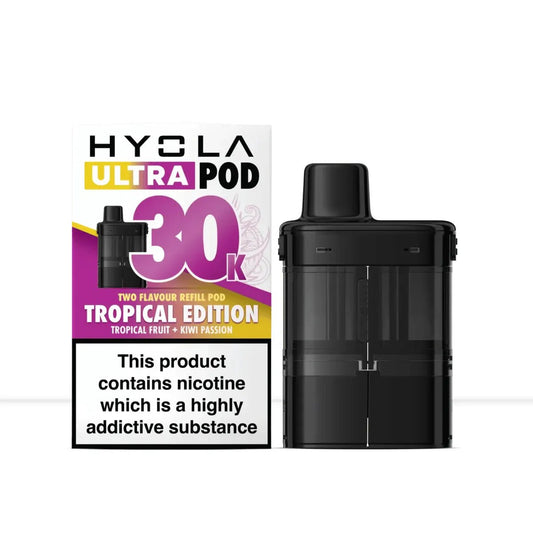 Hyola Ultra 30K Tropical Pods | Mango, Pineapple & Passionfruit