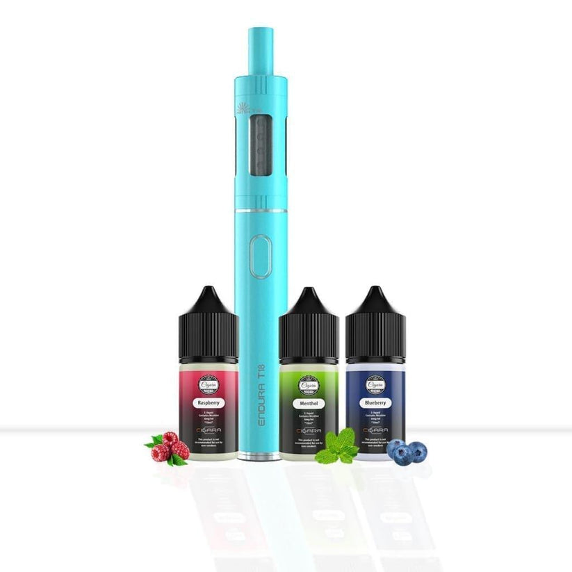 Buy Innokin Endura T18E Vape Starter Kit | Free Shipping - Aquamarine-Black-Blue-Pink-Red