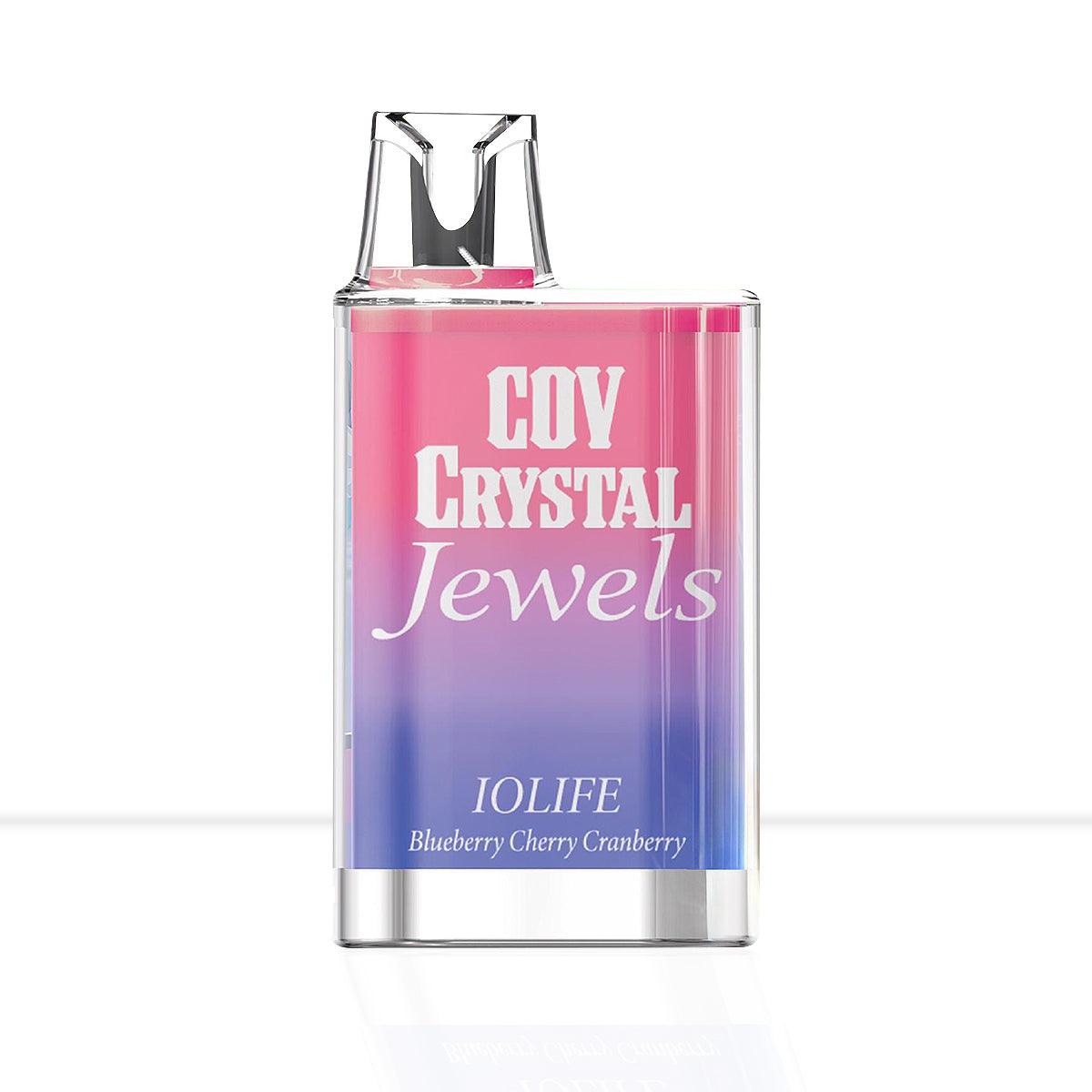 COV Crystal Jewels Blueberry Cherry Cranberry Iolife Disposable - Vape Kits