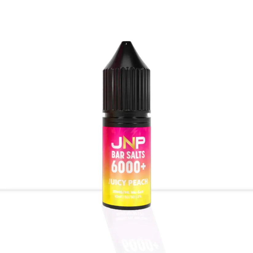 Juicey Peach Bar Salts 6000+ Nic Salt E-Liquid JNP | Free Shipping - 10mg | 10ml-20mg | 10ml