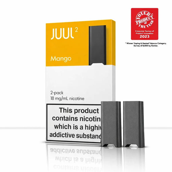 JUUL2 Mango Vape Pods 18mg (2 Pods) | Free Shipping JUUL2 Mango Vape Pods 18mg (2 Pods) | Free Shipping