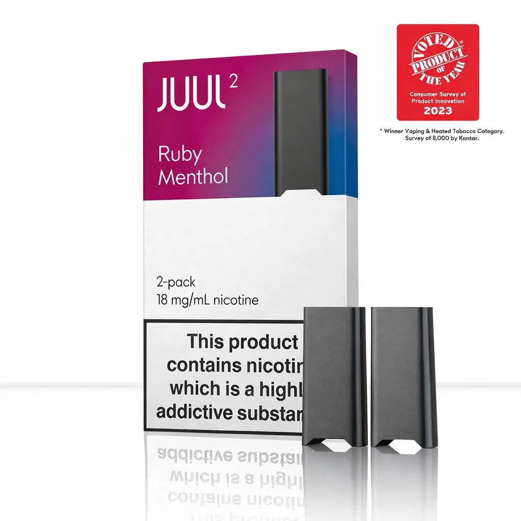 JUUL2 Ruby Menthol Prefilled Vape Pods - JUUL2 Ruby Menthol Prefilled Vape Pods