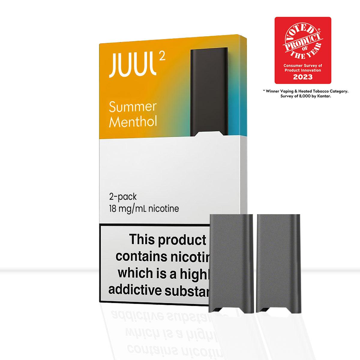 Juul2 Summer Menthol Vape Pods - Juul2 Summer Menthol Vape Pods - Pod & Refills