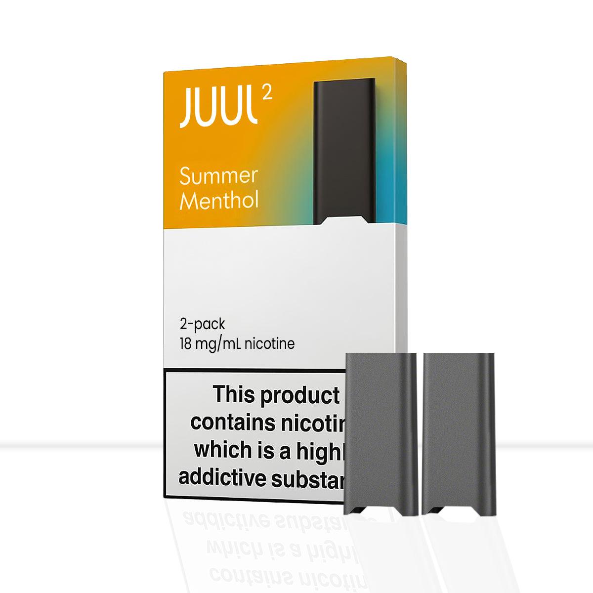 Juul2 Summer Menthol Vape Pods - Juul2 Summer Menthol Vape Pods - Pod & Refills