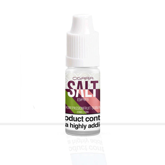 Buy Kiwi Passion Fruit Guava Nic Salt E-Liquid Cigara Salt Bar | Free Shipping - 10ml | 10mg