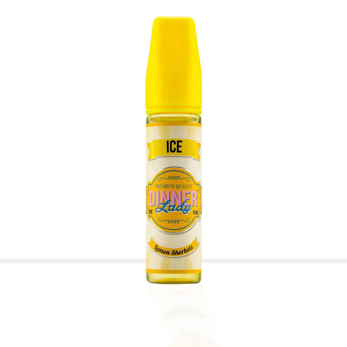 Lemon Sherbets Ice Shortfill E-Liquid Dinner Lady - Lemon Sherbets Ice Shortfill E-Liquid Dinner Lady - E Liquid
