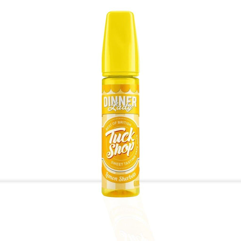 Buy Lemon Sherbets Shortfill E-Liquid Dinner Lady | Free Shipping - 50ml | 0mg
