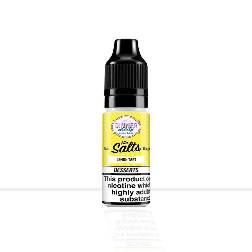 Buy Lemon Tart Nic Salt E-Liquid Dinner Lady | Free Shipping - 10mg | 10ml-20mg | 10ml