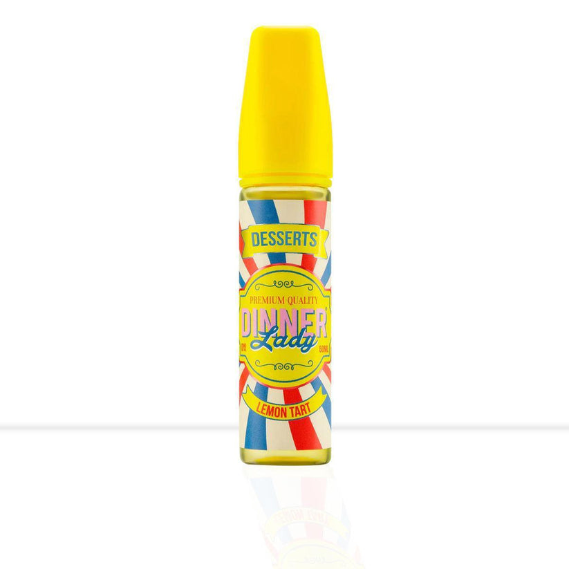 Buy Lemon Tart Shortfill E-Liquid Dinner Lady | Free Shipping - 50ml | 0mg