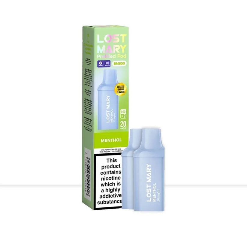 Lost Mary BM600 Menthol Prefilled Vape Pods | Free Shipping - Default Title