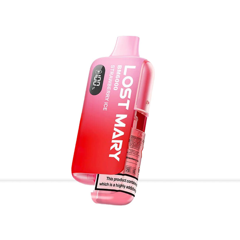 Lost Mary BM6000 Prefilled Pod Kit | TPD-Compliant UK - Pineapple Ice-Blueberry-Blueberry Sour Raspberry-Menthol-Cola