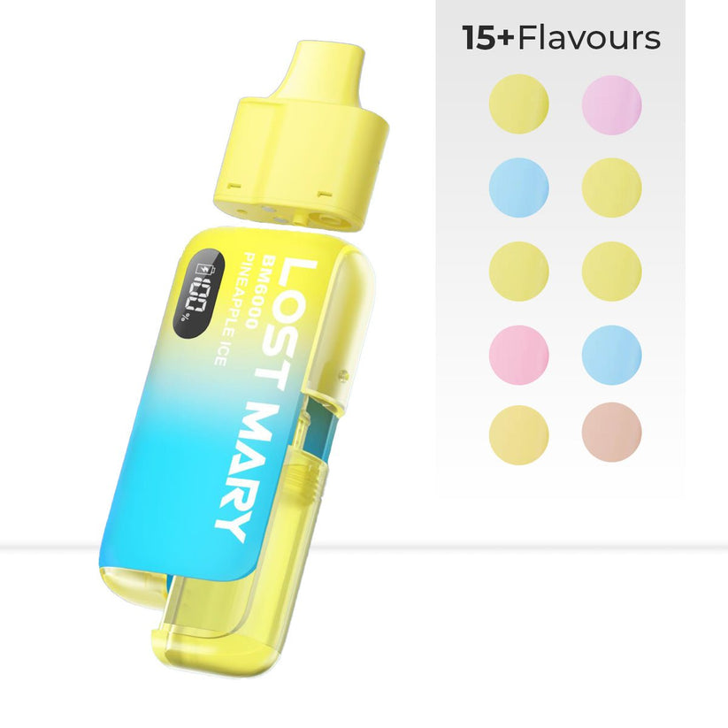 Lost Mary BM6000 Prefilled Pod Kit | TPD-Compliant UK Lost Mary BM6000 Prefilled Pod Kit | TPD-Compliant UK