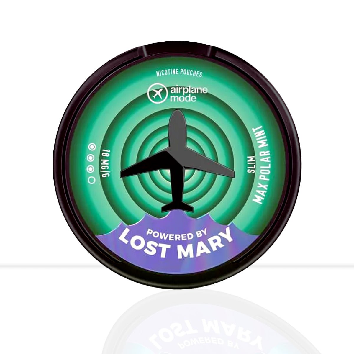Max Polar Mint Lost Mary Airplane Mode Nicotine Pouches - Max Polar Mint Lost Mary Airplane Mode Nicotine Pouches