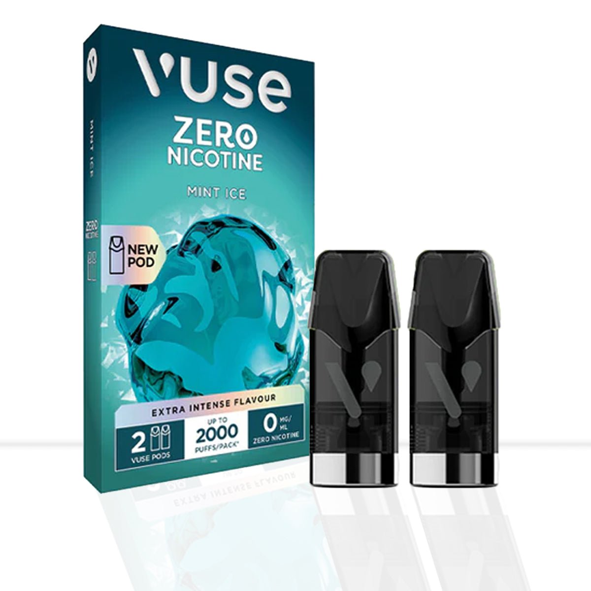 Mint Ice Vuse Extra Intensive Flavour Pods 0mg - Mint Ice Vuse Extra Intensive Flavour Pods 0mg