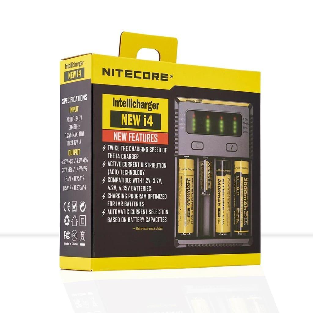 Nitecore I4 Intelli Charger - Nitecore I4 Intelli Charger - Accessories