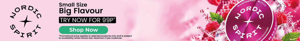 nordic pouches Promotional banner