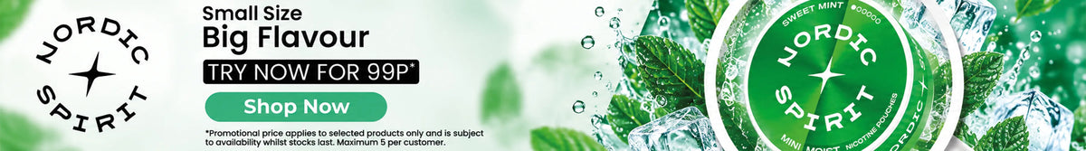 nordic pouches Promotional banner