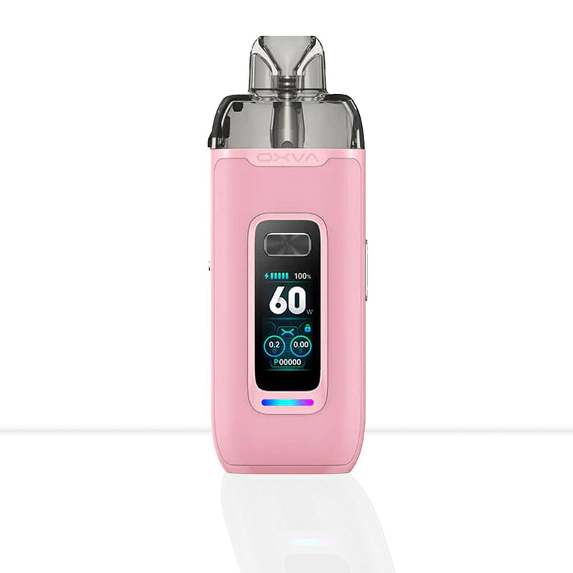 Oxva VPrime Pod Vape | Compact, Refillable, Adjustable Airflow - Black Carbon-Natural Green