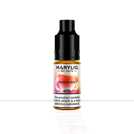 Peach Ice Nic Salt E-Liquid Lost Mary Maryliq - 10ml | 10mg