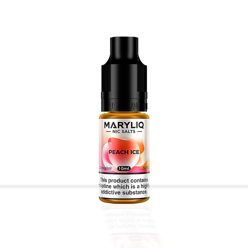 Peach Ice Nic Salt E-Liquid Lost Mary Maryliq - 10ml | 10mg