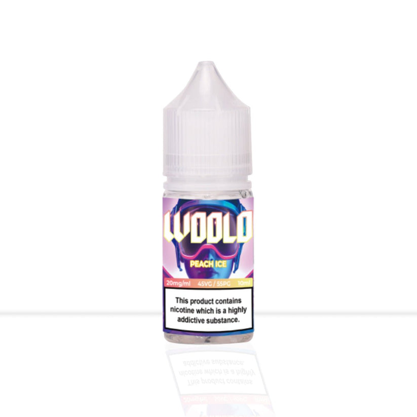 Buy Peach Ice Nic Salt E Liquid Woolo | Free Shipping - 10ml |20mg